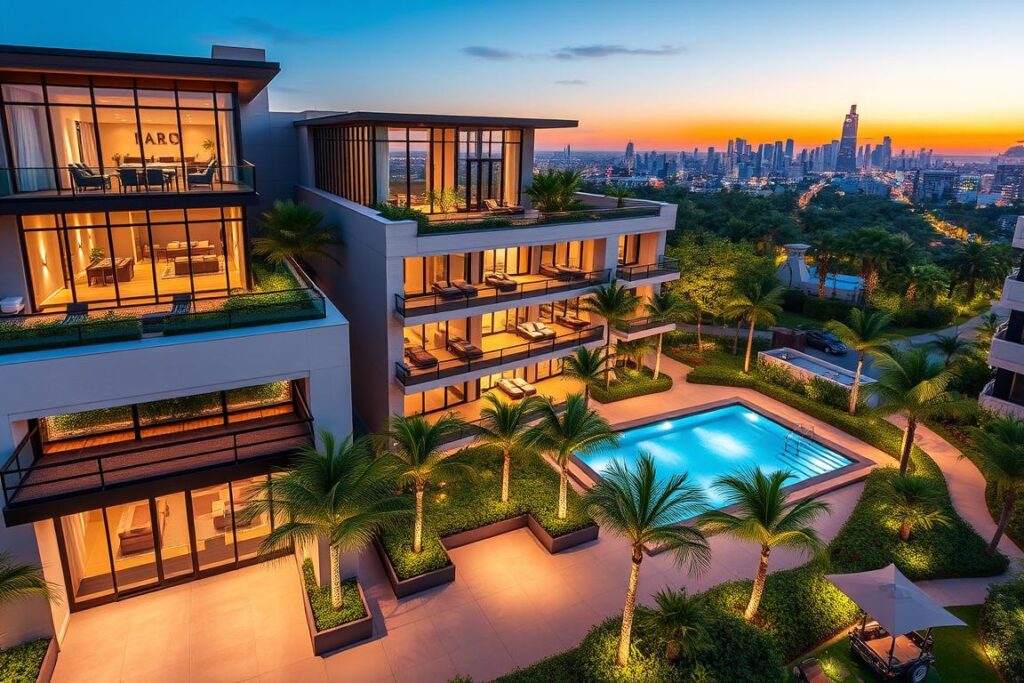 luxury rental units